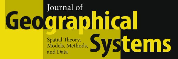 Journal of Geographical Systems